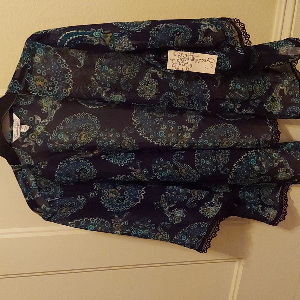 Womens small sheer delicate shrug